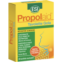 Esi Propolaid per la funzionalità delle vie respiratorie gusto menta 30 tavolette masticabili