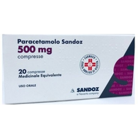Paracetamolo sand*20cpr 500mg
