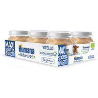 Humana omog vitello bio 6x80g