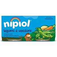 Nipiol omogeneizzato legumi e verdure 2 vasetti da 80g