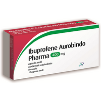 Ibuprofene aur 10 capsule mol 400mg