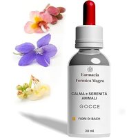 Fiori di Bach Gocce 30 ml Rimedio Naturale per Cani e Gatti Iperattivi e Agitati