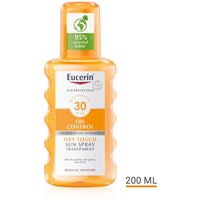 Eucerin Sun Protection Sensitive Protect spray corpo solare trasparente per pelle sensibile SPF30 200 ml