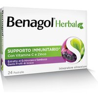 Benagol herbal frut bos 24past
