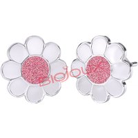 Bjt713 orecchini rose flowe ss