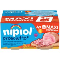 Nipiol omogeneizzato prosciutto 4 vasetti da 80g