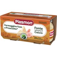 Plasmon omogeneizzato formaggino e prosciutto 2 vasetti da 80g