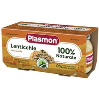 Plasmon omogeneizzato lenticchie 2 vasetti da 80g