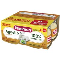 Plasmon omogeneizzato agnello 4 vasetti da 80 g