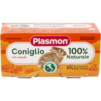 Plasmon omogeneizzato coniglio 2 vasetti da 80 g
