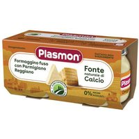 Plasmon omogeneizzato formaggino fuso con parmigiano 2 vasetti da 80g
