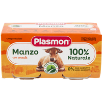 Plasmon omogeneizzato manzo 2 vasetti da 80g