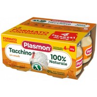 Plasmon omogeneizzato tacchino 4 vasetti da 80g