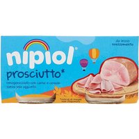 Nipiol omogeneizzato prosciutto 2 vasetti da 80g