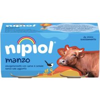 Nipiol omogeneizzato manzo 2 vasetti da 80g