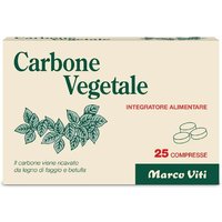Marco Viti carbone vegetale 25 compresse
