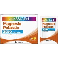 Massigen magnesio potassio zero zuccheri 24+6 bustine