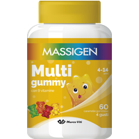 Massigen multigummy gommose multivitaminiche 60 pezzi