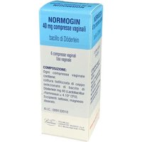 Normogin 6 compresse vaginali 40mg