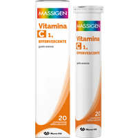 Massigen dailyvit+ c vitamina c 20compresse effervescenti