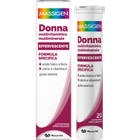 Massigen dailyvit + donna multivitaminico 20 compresse effervescenti