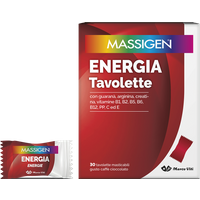 Massigen energia 30 tavolette masticabili