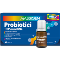 Massigen probiotici 10 flaconcini da 8ml promo