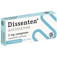 Dissenten antidiarrea 10 compresse 2mg