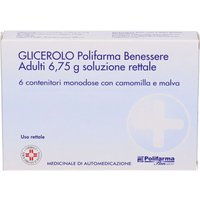 Glicerolo adulti polifarma 6.75g 6 contenitori