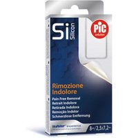 Pic cerotto strip siliconico 2,5x7,2 cm 8 pz