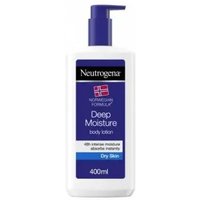 Neutrogena Deep Moisture Fluida Profumata Crema Corpo per Pelle Secca e Sensibile 400ml