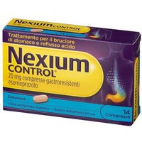 Nexium control 14 compresse gastroresistenti 20mg