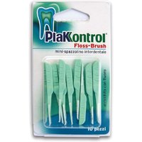 Plakkontrol flossbrush mini spazzolino interdentale 10pz