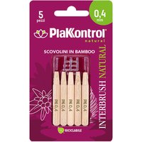 Plakkontrol Natural Kontrol interbrush bamboo 0,4 mm