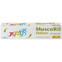 Muscoril dolore gel 60g 20mg/g