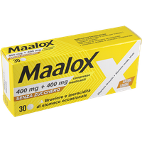 Maalox 30 compresse mast 400mg+400mg