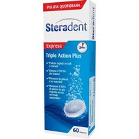 Steradent tripla action plus 60 compresse