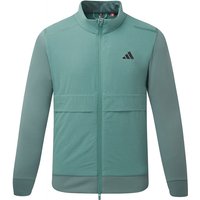 adidas Ultimate365 Tour Frostguard Full Zip Golf Wind Jacket Preloved Teal JM2140