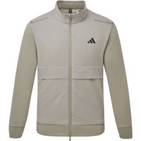 adidas Ultimate365 Tour Frostguard Full Zip Golf Wind Jacket Putty Beige JM2142