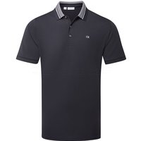 Calvin Klein Vista Jersey Golf Polo Shirt Navy C10175