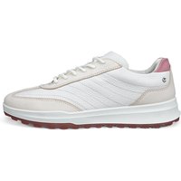 Ecco Ladies Street Vibe Golf Shoes Limestone/White/Blush 115303-61605