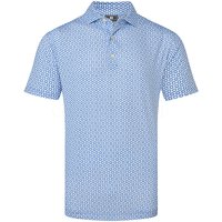 FootJoy Vegas Marker Lisle Golf Polo Shirt Riviera 40937