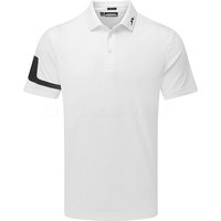 J.Lindeberg Heath Golf Polo Shirt White GMJT06335-0000