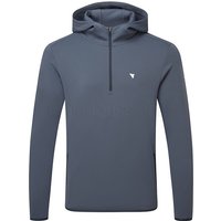 Macade Therma 1/4 Zip Golf Hoodie Spruce Blue MHO2511003