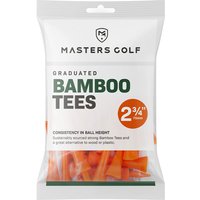 Masters 2 3/4" Bamboo Graduated Golf Tees (20 Pack)