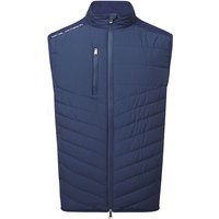 Oscar Jacobson Baynes Padded Golf Wind Vest Navy OJTOP0320