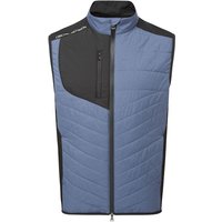 Oscar Jacobson Baynes Padded Golf Wind Vest Savoy Blue OJTOP0320