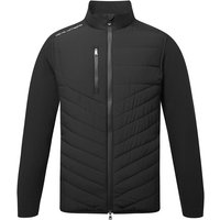 Oscar Jacobson Beaumont Padded Golf Wind Jacket Black OJTOP0308