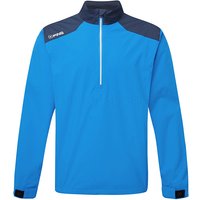 Ping AquaDrive 1/2 Zip Waterproof Golf Jacket Brilliant Blue/Oxford Blue P03758-BO14