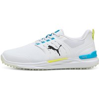Puma Ignite Elevate 2 Tour SL Golf Shoes Puma White/Apple Spritz/Speed Blue 310243-11